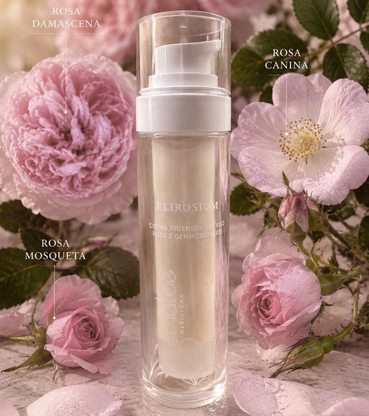 ELIROSIUM - Crema viso alla rosa